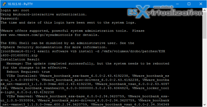 Install A Patch On Esxi 6