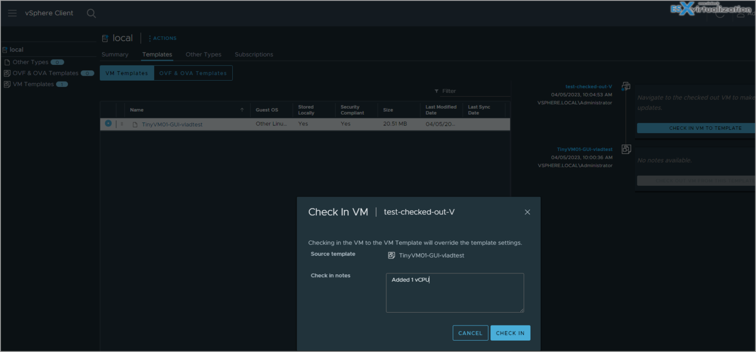 VCP-DCV On VSphere 8.x Objective 4.10 – Manage Virtual Machine (VM ...