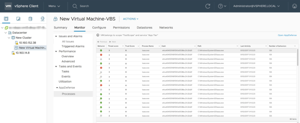 Vmware appdefense pra service не запускается