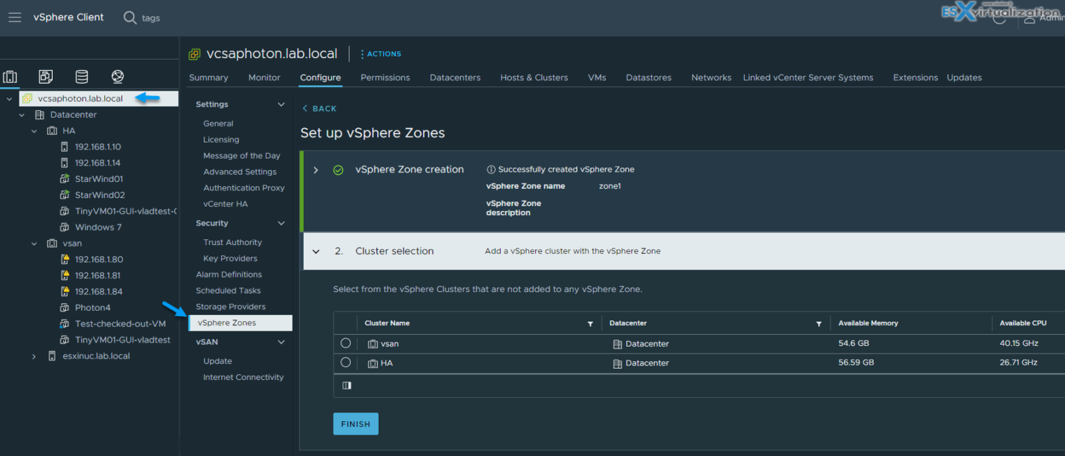 VCP-DCV On VSphere 8.x Objective 4.20 – Configure VMware VSphere With ...