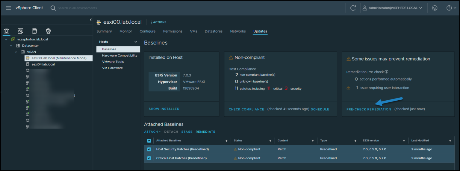 More Patches For VMware - VCenter 7.0U3f And ESXi 7.0U3f - ESX ...