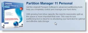 paragon partition manager recovery from network