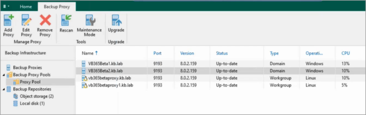 Veeam Backup for Microsoft 365 v8