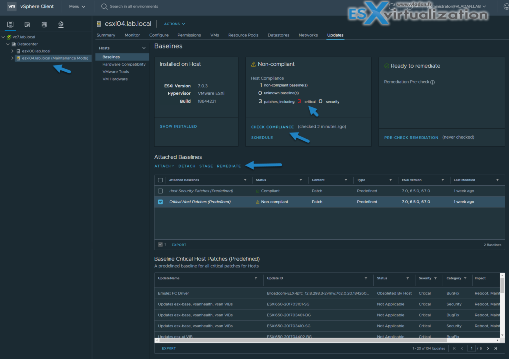 VMware ESXi 7.0 U3a Update Released - ESX Virtualization