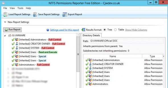 NTFS Permissions Reporter Pro 4.0.492 for ios download