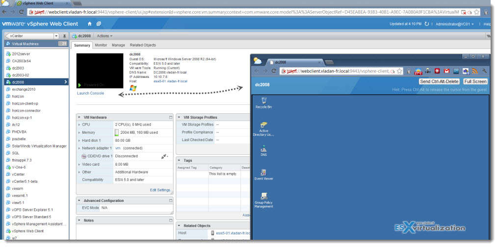 vmware horizon view client vs view client with local mode
