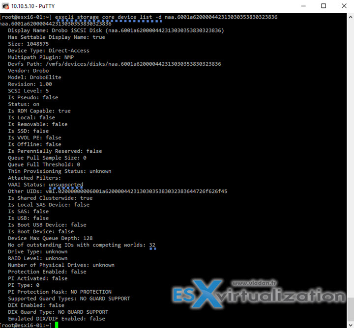how to add a network datastore to vmware esxi 6 cli