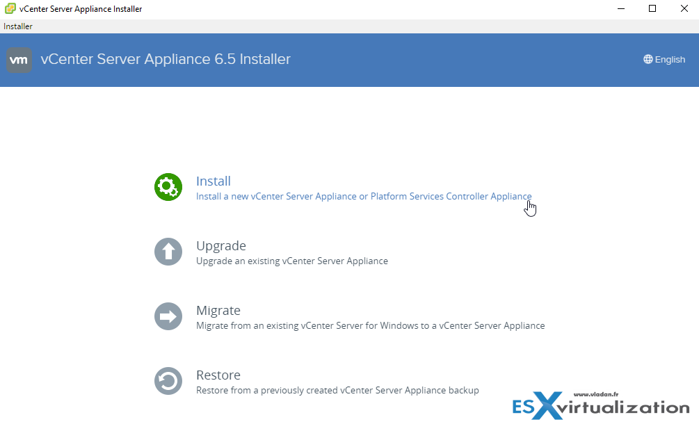 How to deploy VMware VCSA 6.5 (VMware vCenter Server Appliance) - ESX ...