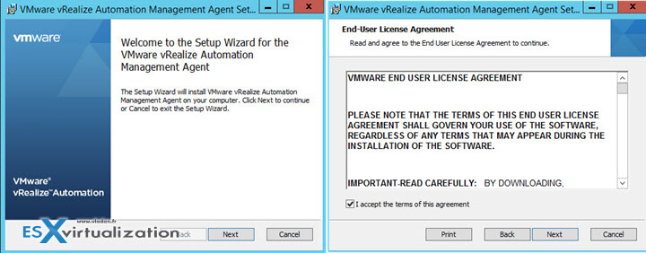 vRealize Automation 7 Simple install - ESX Virtualization